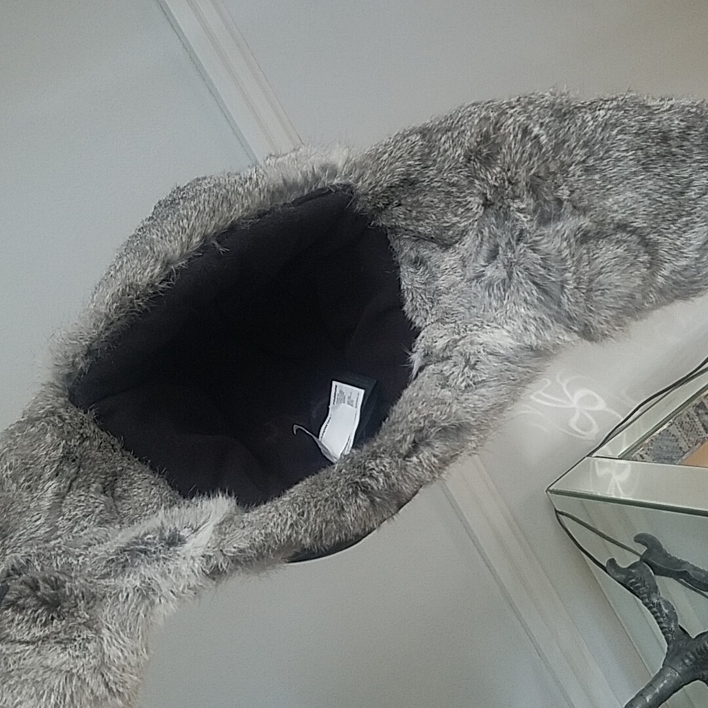 NEW Pajar Wolf Rabbit Fur Trapper Unisex Hat - Picture 8 of 10